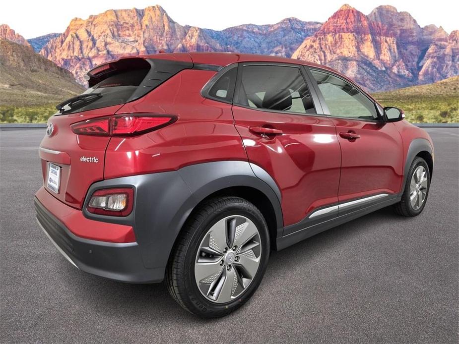 used 2021 Hyundai Kona EV car, priced at $20,500