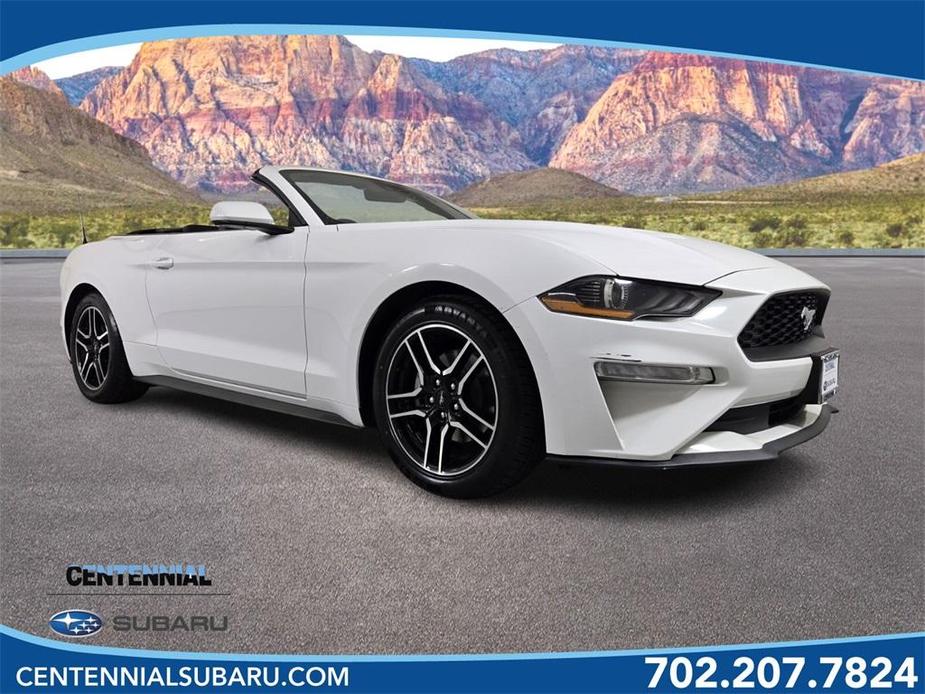 used 2021 Ford Mustang car, priced at $21,750