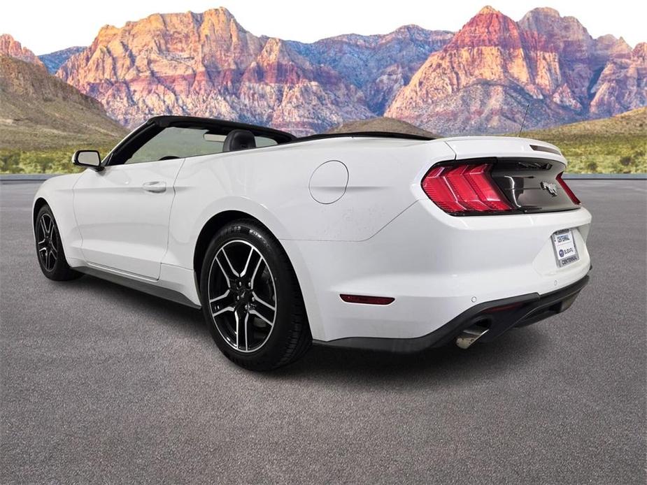 used 2021 Ford Mustang car, priced at $21,750