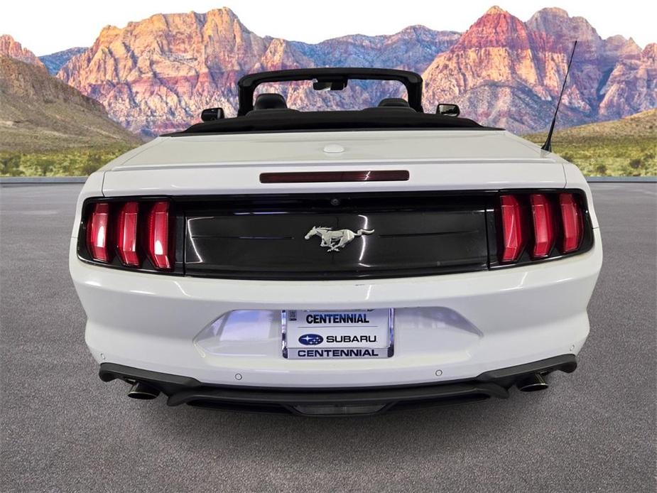 used 2021 Ford Mustang car, priced at $21,750