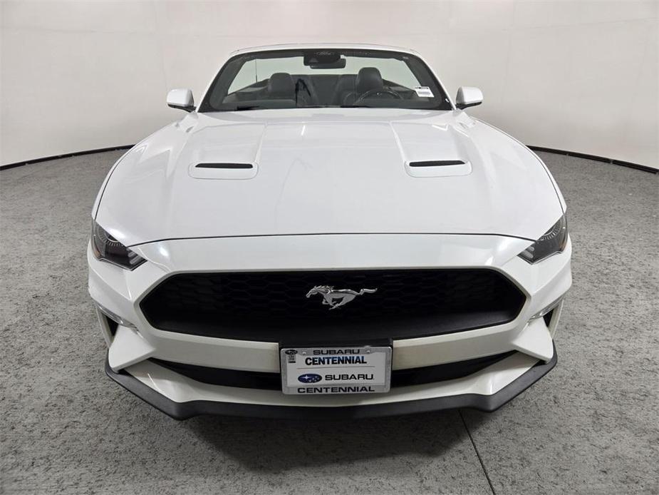 used 2021 Ford Mustang car, priced at $21,750