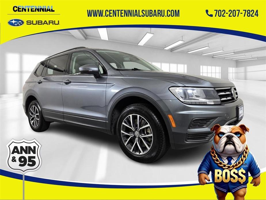 used 2021 Volkswagen Tiguan car, priced at $19,000