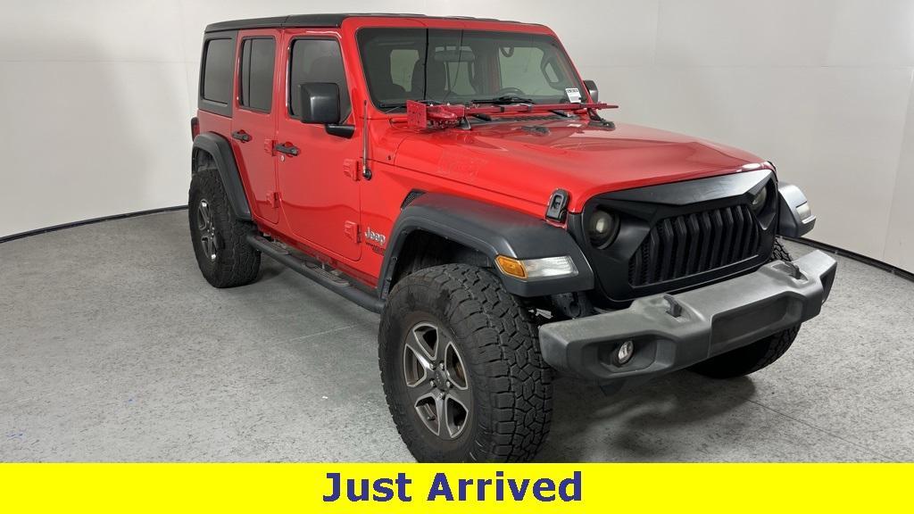 used 2018 Jeep Wrangler Unlimited car, priced at $25,000