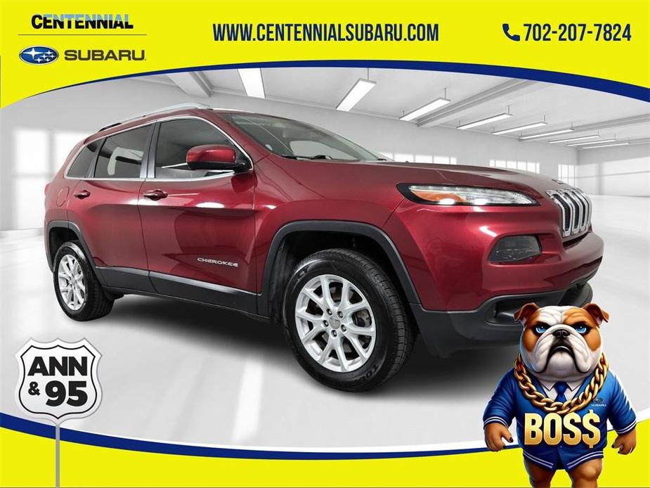 used 2017 Jeep Cherokee car, priced at $14,788