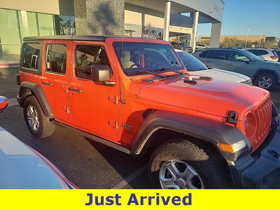 used 2018 Jeep Wrangler Unlimited car, priced at $28,500