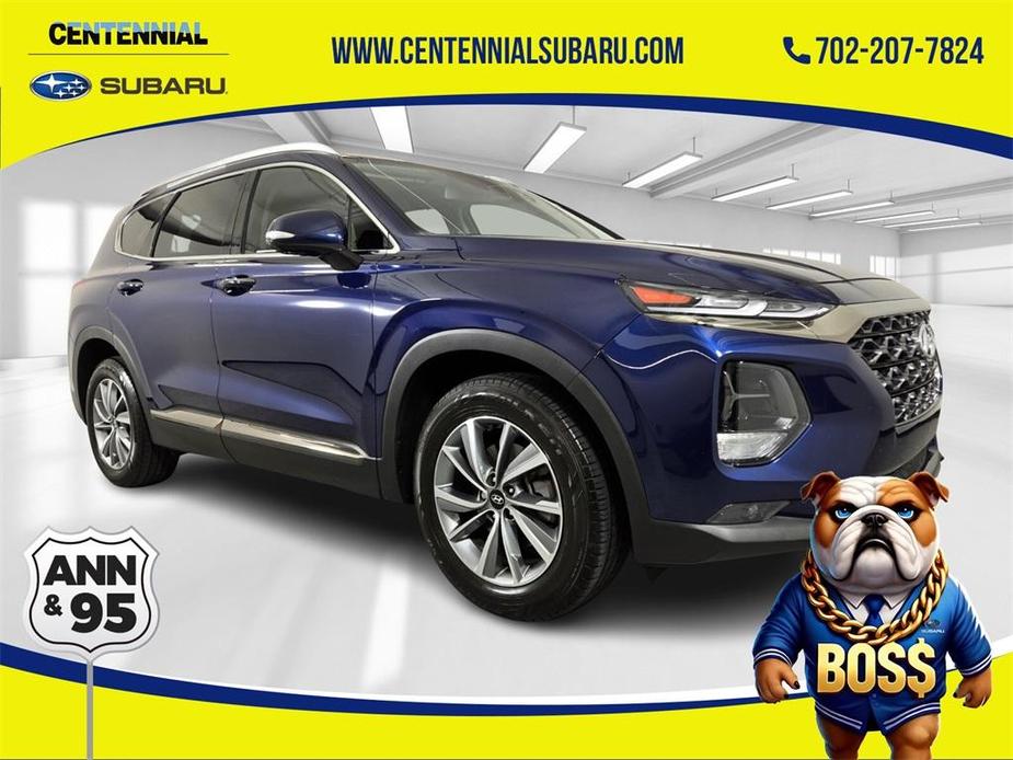 used 2020 Hyundai Santa Fe car, priced at $19,890