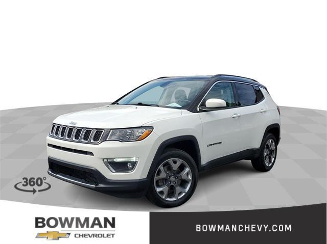 used 2020 Jeep Compass car, priced at $17,115