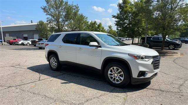 used 2021 Chevrolet Traverse car, priced at $29,300