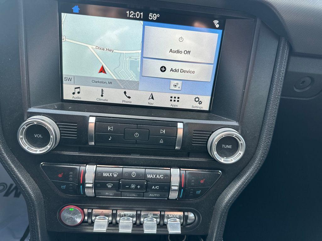 used 2018 Ford Mustang car, priced at $27,899