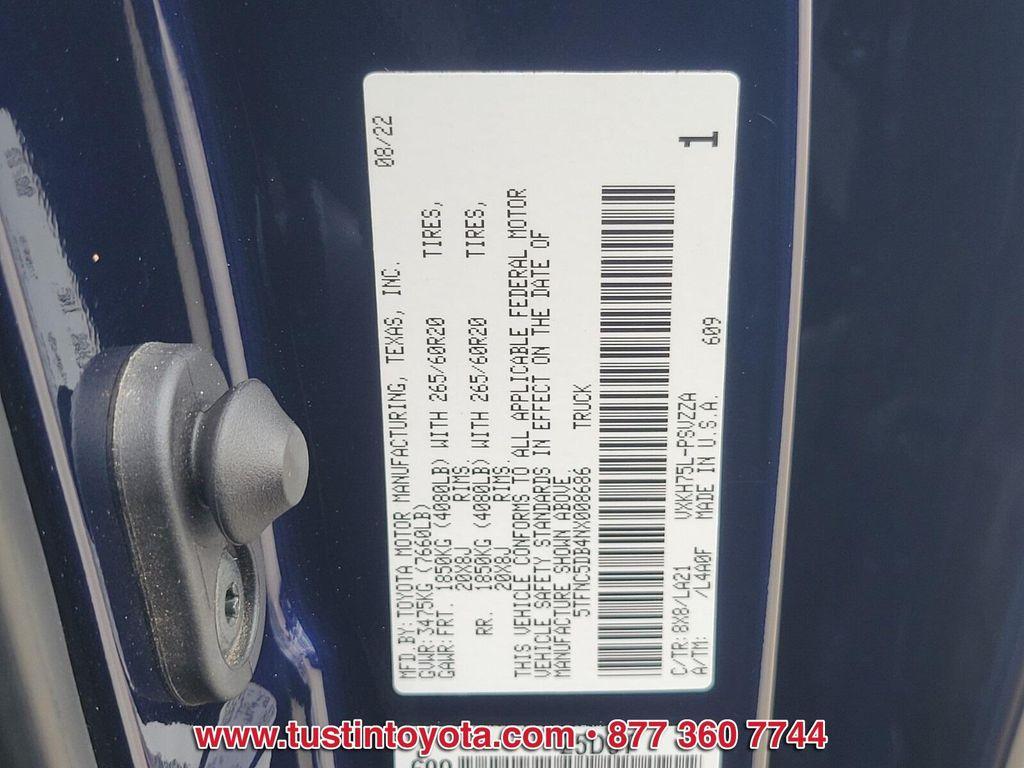 used 2022 Toyota Tundra Hybrid car, priced at $51,888