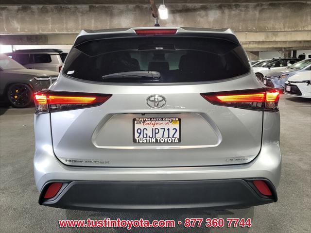 used 2023 Toyota Highlander car, priced at $37,588