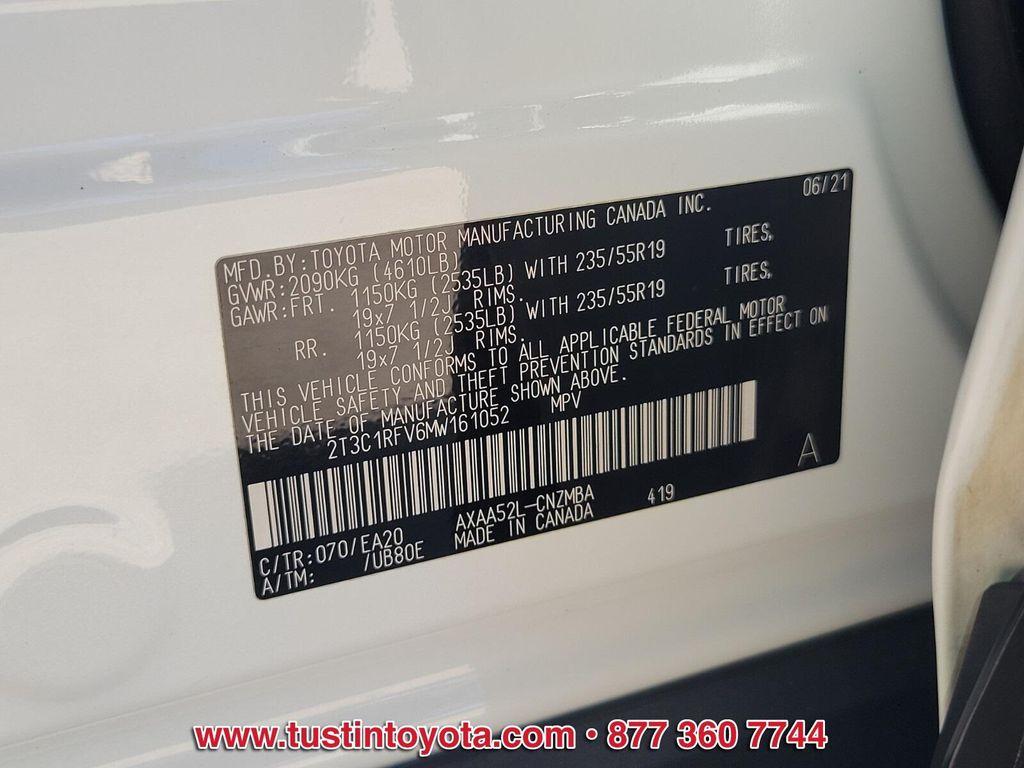 used 2021 Toyota RAV4 car, priced at $29,999