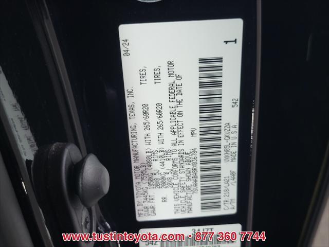used 2024 Toyota Sequoia car, priced at $77,777