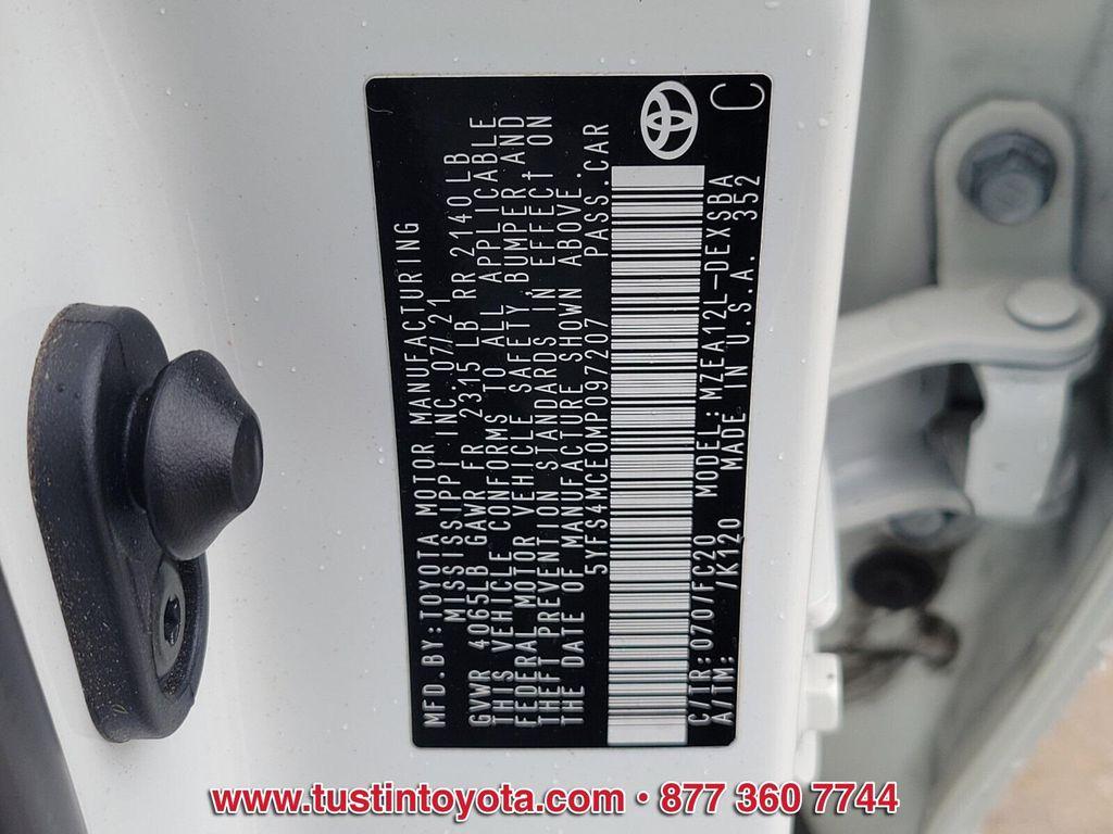 used 2021 Toyota Corolla car, priced at $17,997