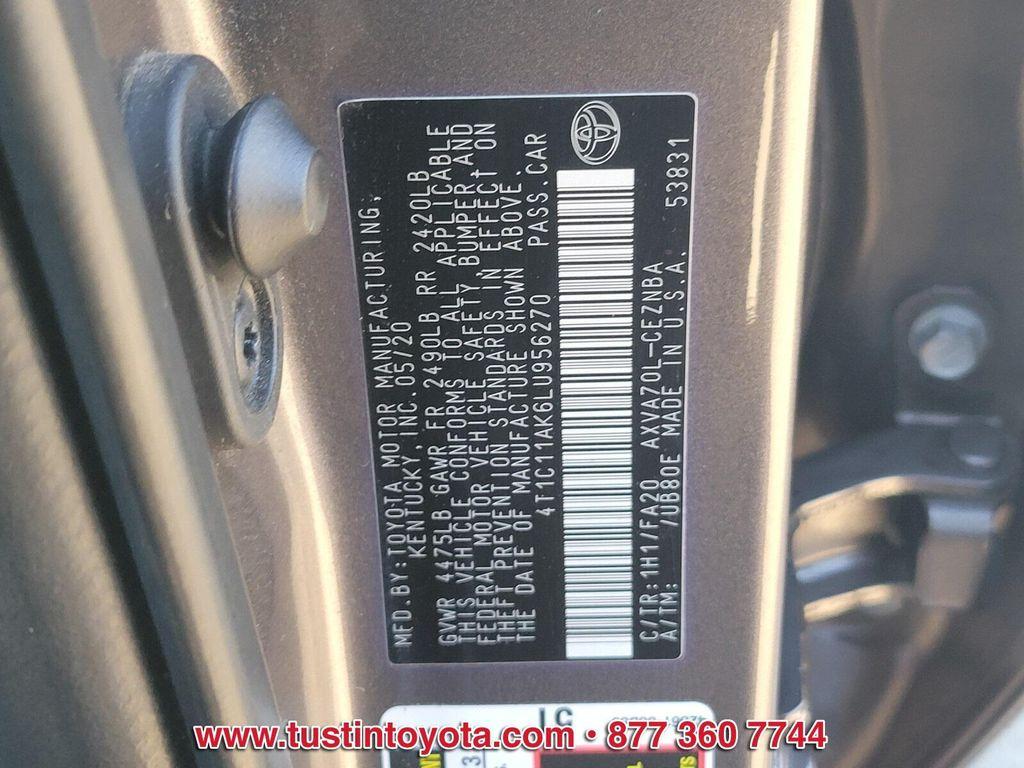 used 2020 Toyota Camry car, priced at $22,888