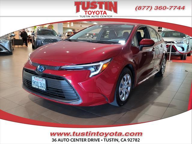 used 2024 Toyota Corolla Hybrid car, priced at $25,888