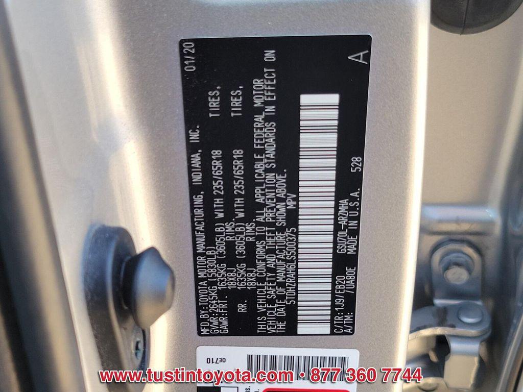 used 2020 Toyota Highlander car, priced at $26,777