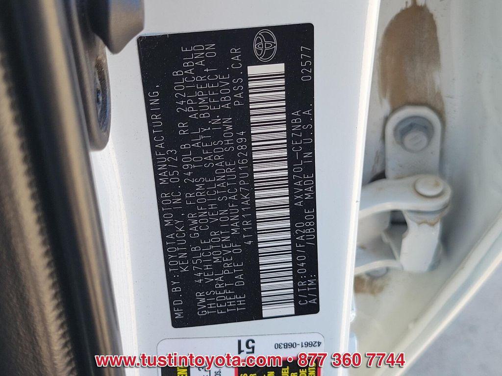 used 2023 Toyota Camry car, priced at $22,500