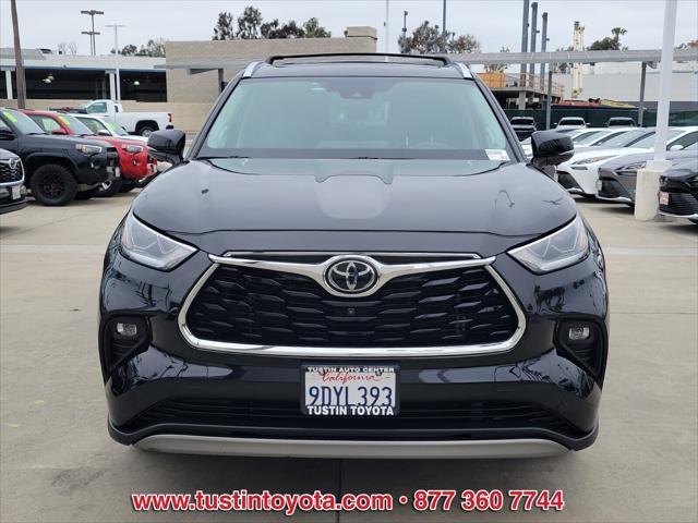 used 2023 Toyota Highlander car, priced at $47,500