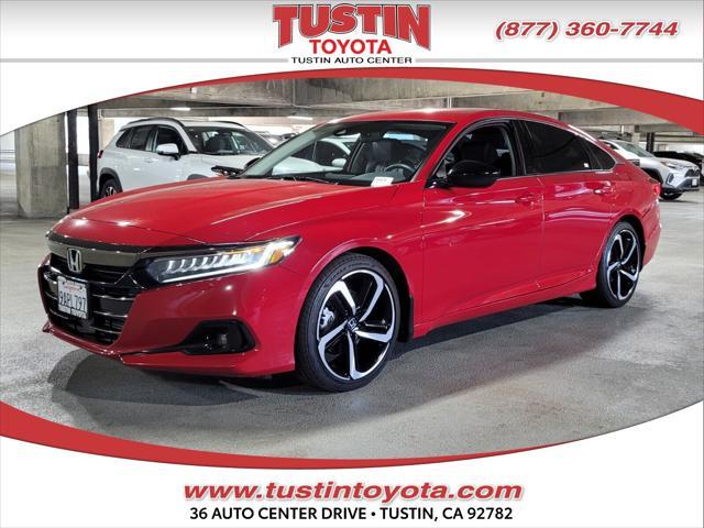 used 2022 Honda Accord car, priced at $32,995