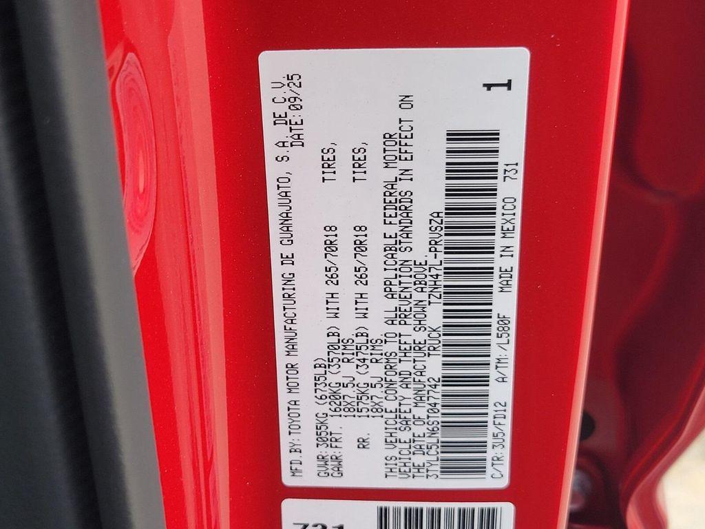 new 2025 Toyota Tacoma car, priced at $53,179