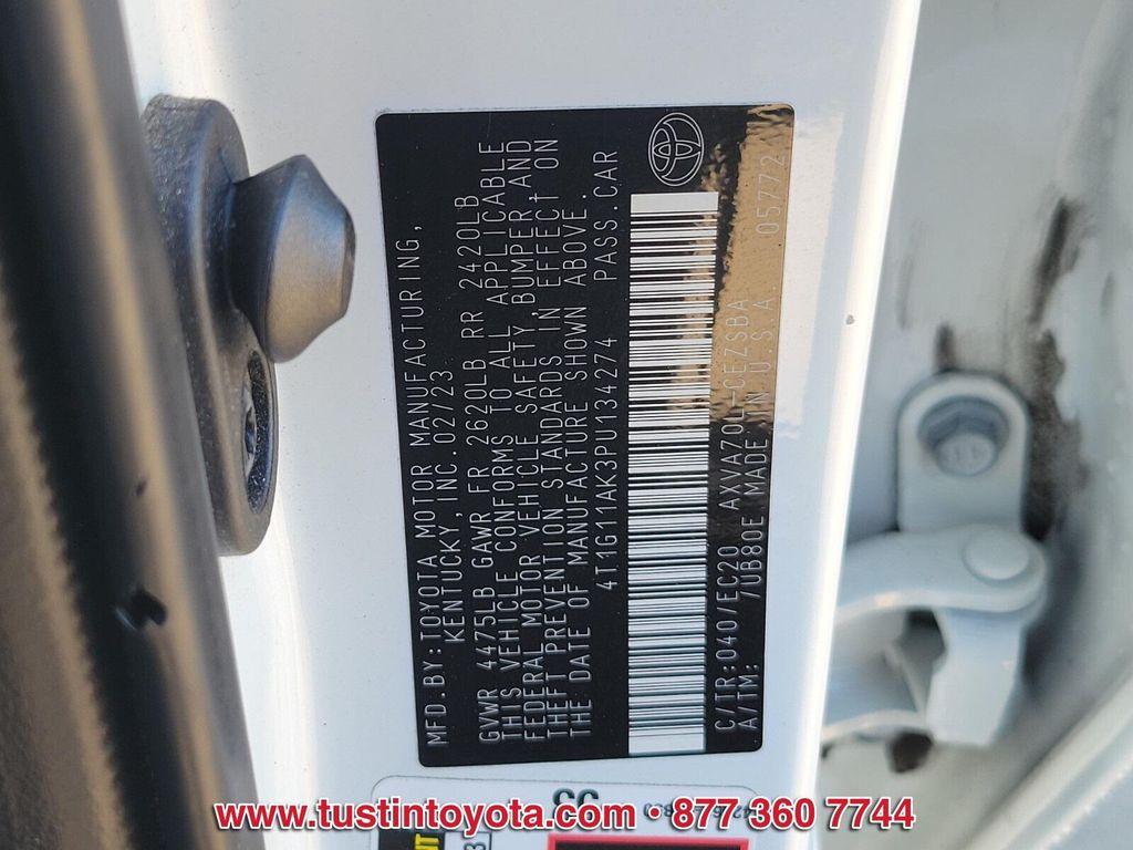 used 2023 Toyota Camry car, priced at $24,317