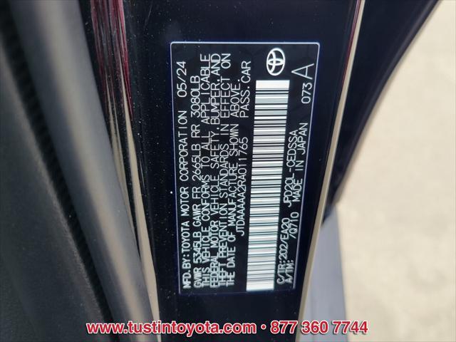 used 2024 Toyota Mirai car, priced at $23,998