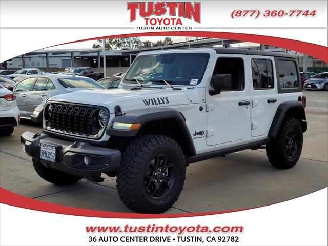 used 2024 Jeep Wrangler car, priced at $47,999