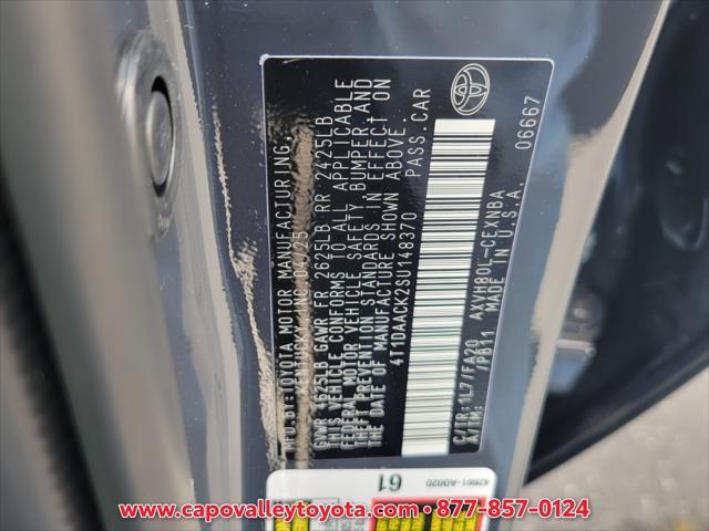 new 2025 Toyota Camry car, priced at $30,658