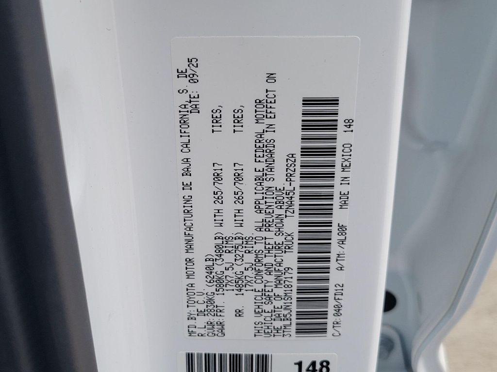 new 2025 Toyota Tacoma car, priced at $51,478