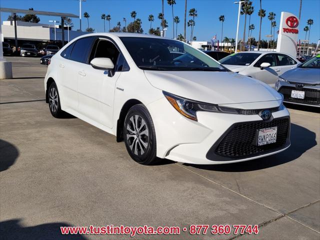 used 2021 Toyota Corolla Hybrid car, priced at $21,995