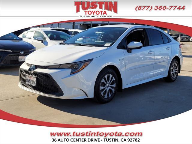 used 2021 Toyota Corolla Hybrid car, priced at $21,995