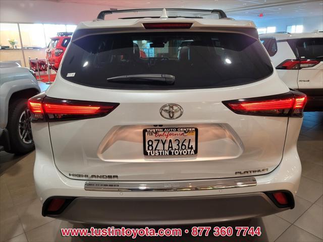 used 2022 Toyota Highlander car, priced at $42,888