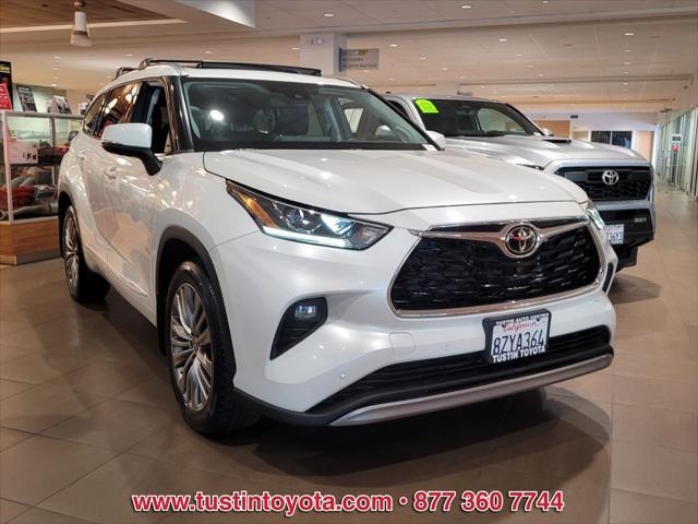 used 2022 Toyota Highlander car, priced at $42,888