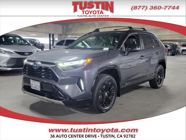 used 2022 Toyota RAV4 Hybrid car, priced at $37,500