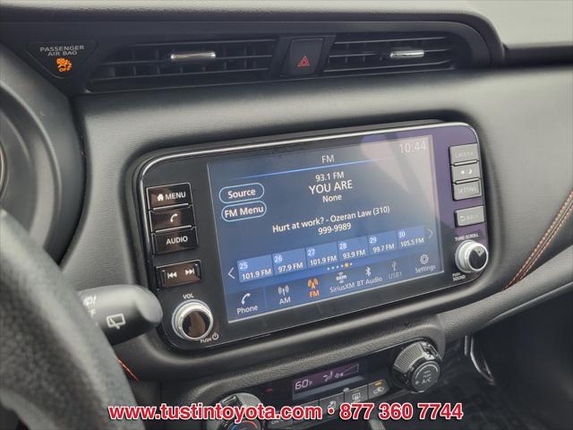 used 2021 Nissan Kicks car, priced at $16,998