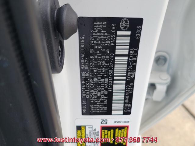 used 2024 Toyota Camry Hybrid car, priced at $31,998