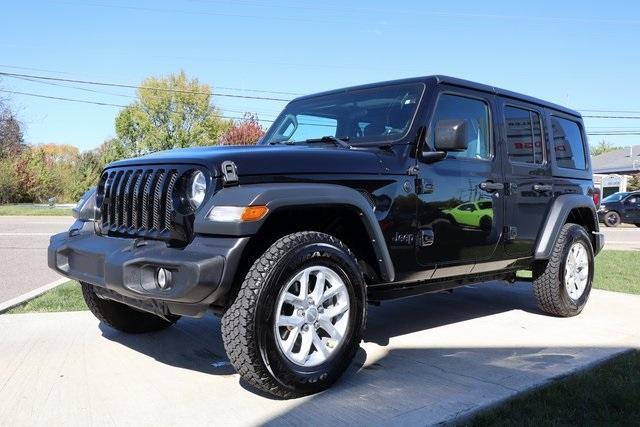 used 2023 Jeep Wrangler car, priced at $29,700