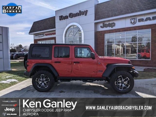 used 2024 Jeep Wrangler 4xe car, priced at $37,900