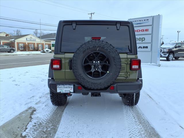 new 2025 Jeep Wrangler car, priced at $49,843