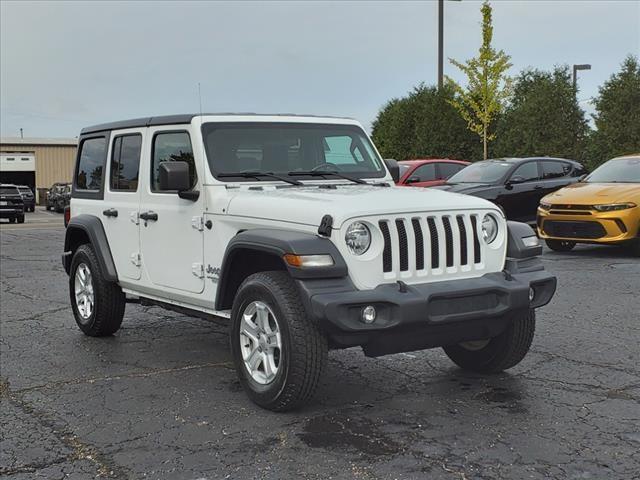 used 2020 Jeep Wrangler Unlimited car, priced at $28,735