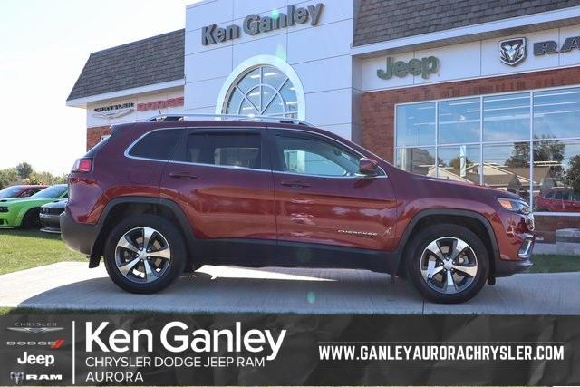 used 2019 Jeep Cherokee car, priced at $17,900