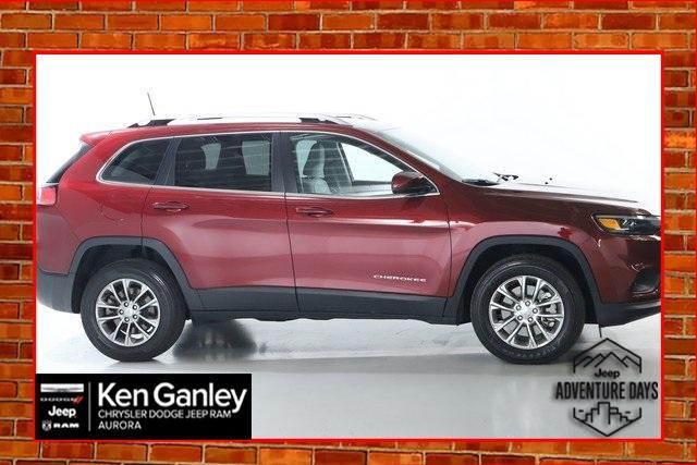 used 2021 Jeep Cherokee car, priced at $22,454
