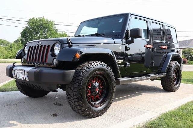 used 2015 Jeep Wrangler Unlimited car, priced at $19,900