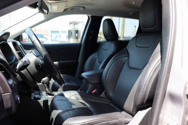 used 2021 Jeep Cherokee car, priced at $24,500