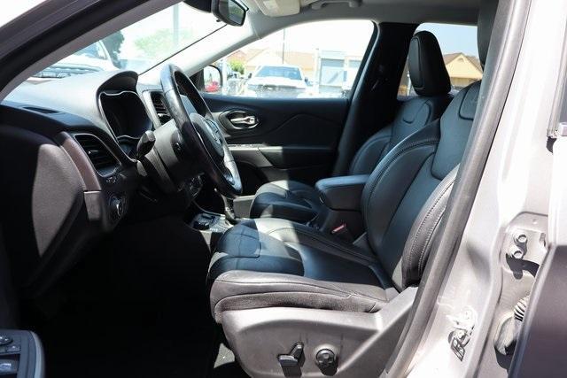 used 2021 Jeep Cherokee car, priced at $24,500