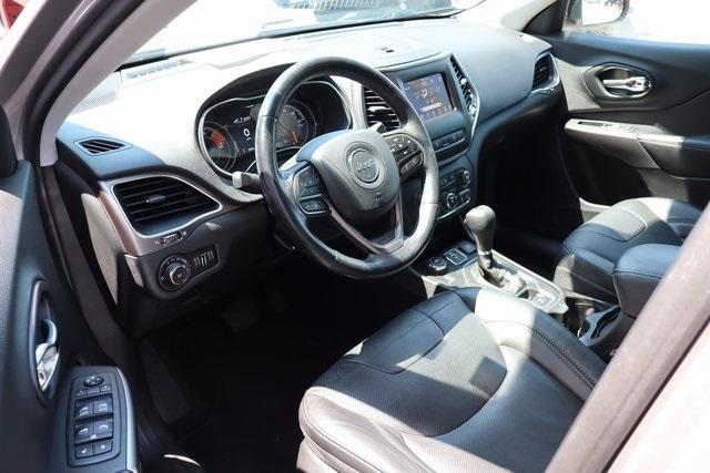 used 2021 Jeep Cherokee car, priced at $24,500