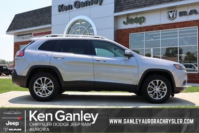 used 2021 Jeep Cherokee car, priced at $24,500