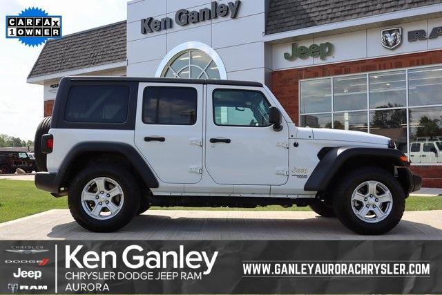 used 2020 Jeep Wrangler Unlimited car, priced at $23,900