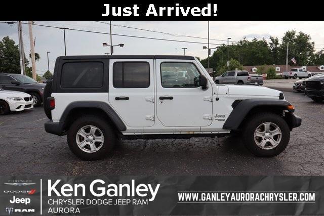 used 2020 Jeep Wrangler Unlimited car, priced at $22,900